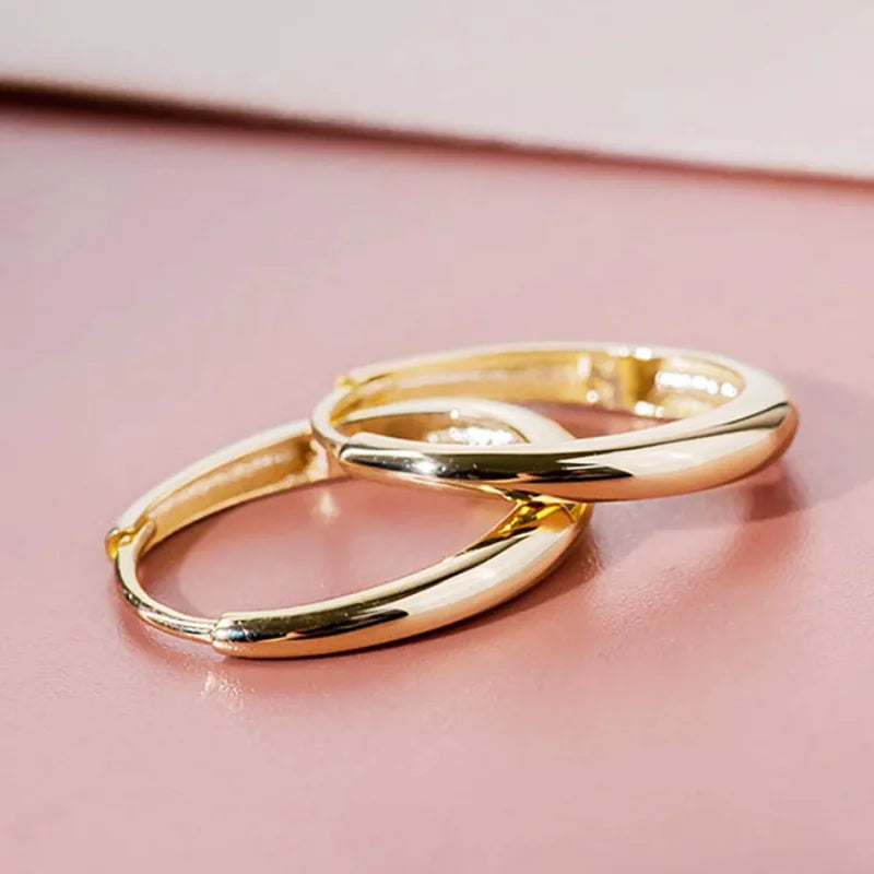 Geometric Hoop Earrings