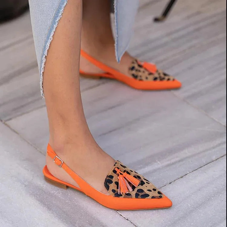 Women's Color-Block Square Heel Sandals