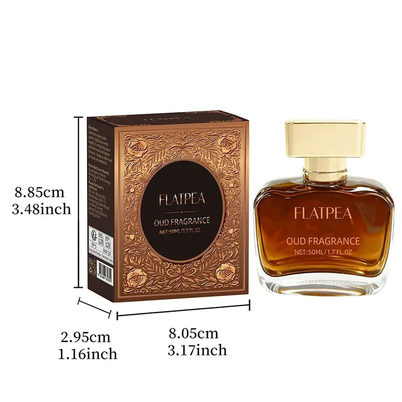 Perfume Arabico de Lujo para Hombre — Musk, Oud y Cedro