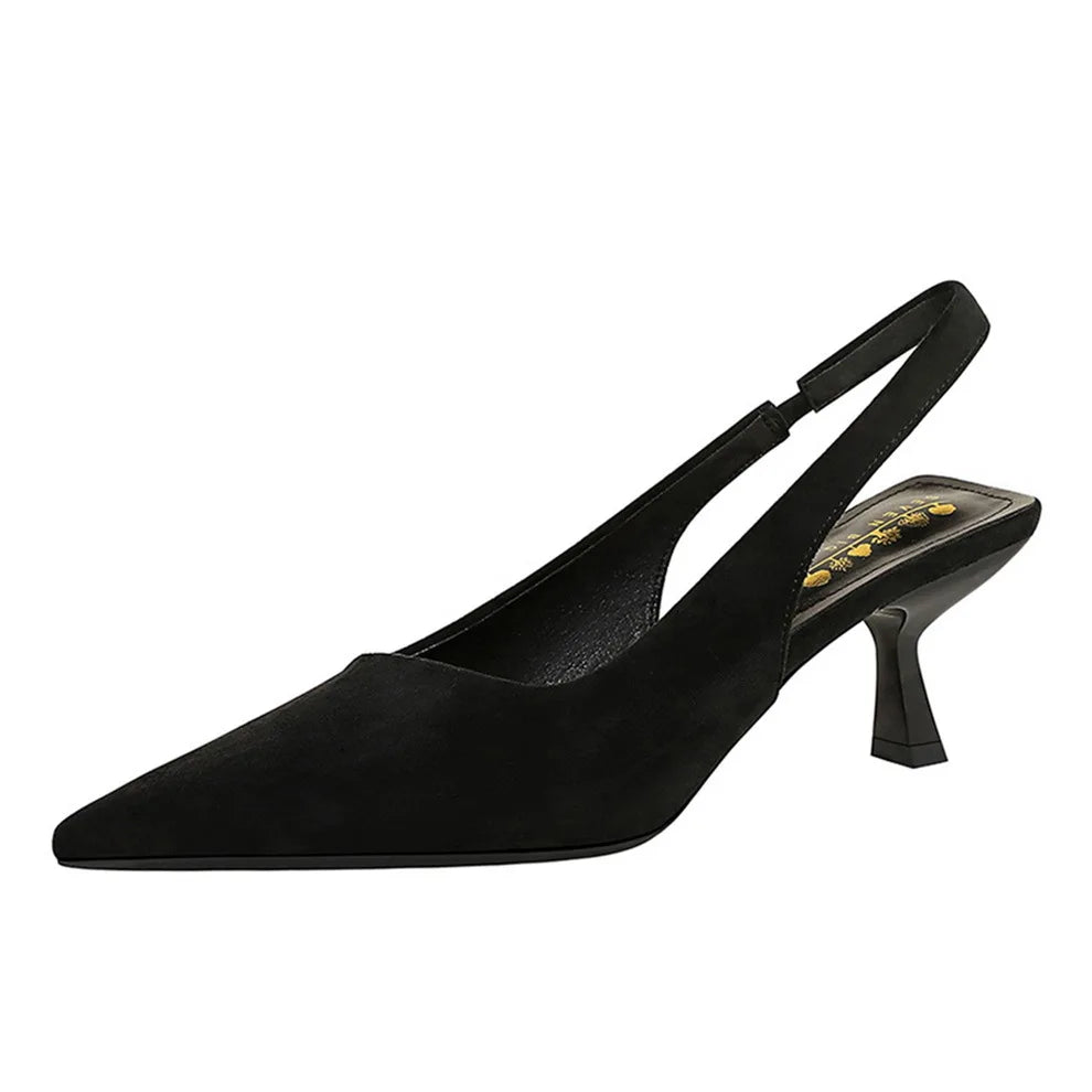 Women's Pointed-Toe Slingback Pumps