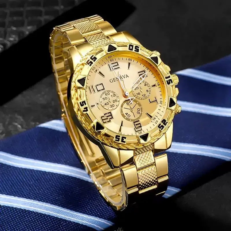 MOONBIFFY Men's Fashion Quartz Watch