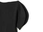 HH Women Casual Loose T-Shirts Asymmetrical Hem Blouse Short Puff Sleeve Shirt Elegant Woman Summer Party Vacation White Tops