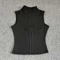 Women's Sleeveless Zip-Up Sport Top